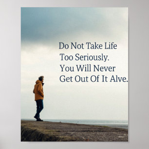 Poster de citation motivationnelle sur le mur de s