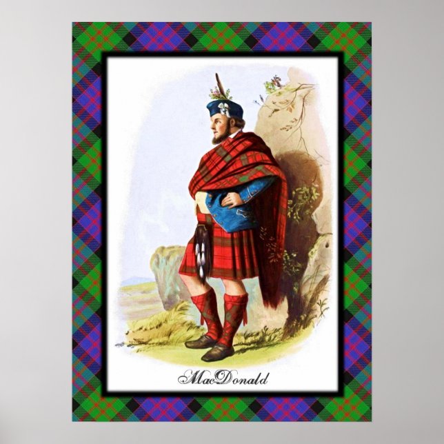 Poster de Clan MacDonald Scottish Dreams (Devant)