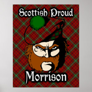 Poster de Clan Morrison Scottish Tartan