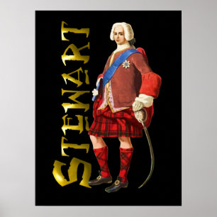Poster de Clan Stewart Scottish Highland Dream