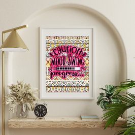 Poster de coloriage amusant pour adultes