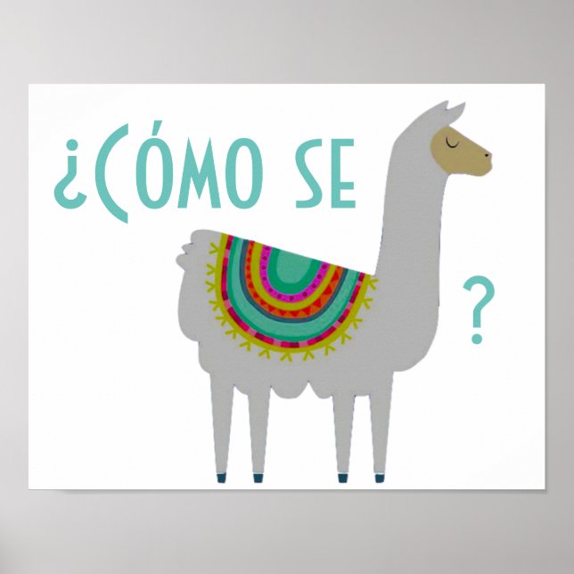 Poster de Cómo Se Llama (Devant)