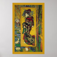 De Courtisane par Vincent van Gogh