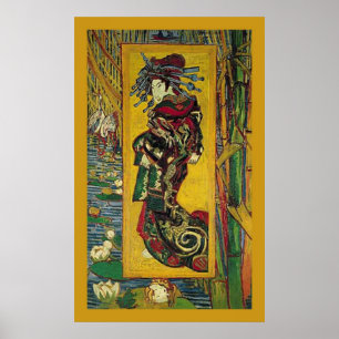 Poster De Courtisane par Vincent van Gogh