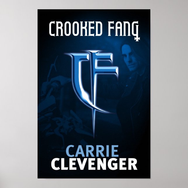 POSTER DE COUVERTURE BLEU FANG CROOKÉ (Devant)