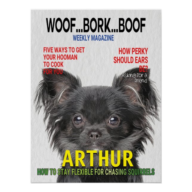 Poster de couverture du magazine Chihuahua Parody (Devant)