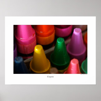 Poster de Crayons