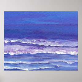 Poster de CricketDiane Ocean - Coucher de soleil b