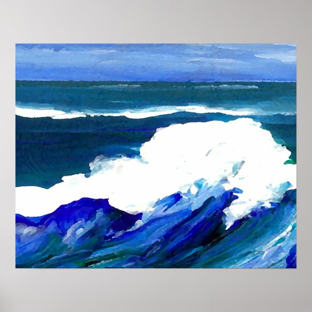 Poster de CricketDiane Ocean - Vague 1 (Devant)