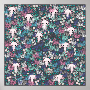 Poster de Cute Axolotl