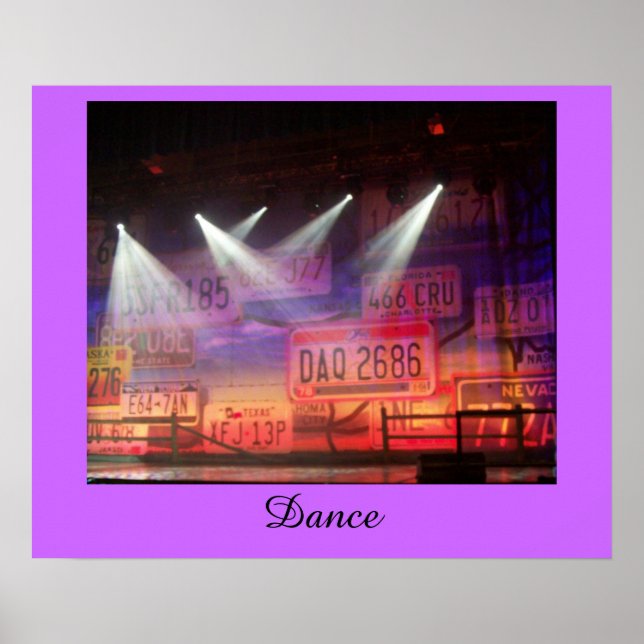 Poster de danse (Devant)