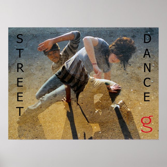 Poster de danse de rue de I'm G Clothing (Devant)