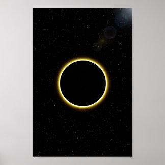 Poster de décoration murale Eclipse solaire