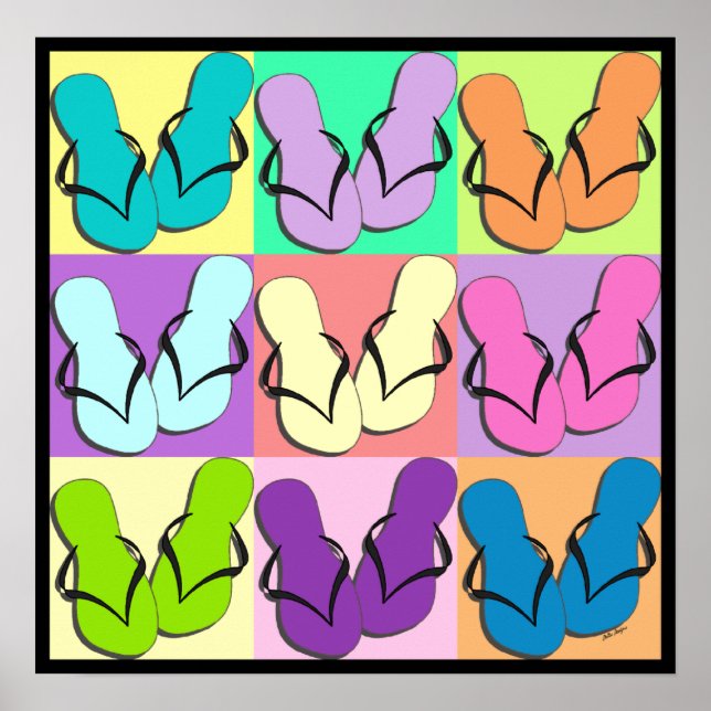 Poster de défilé Flip Flop (Devant)