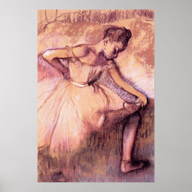 Poster de Degas Pink Ballerina (Devant)