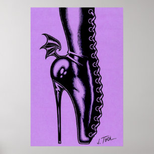 Poster de démarrage de l'aile de chauve-souris