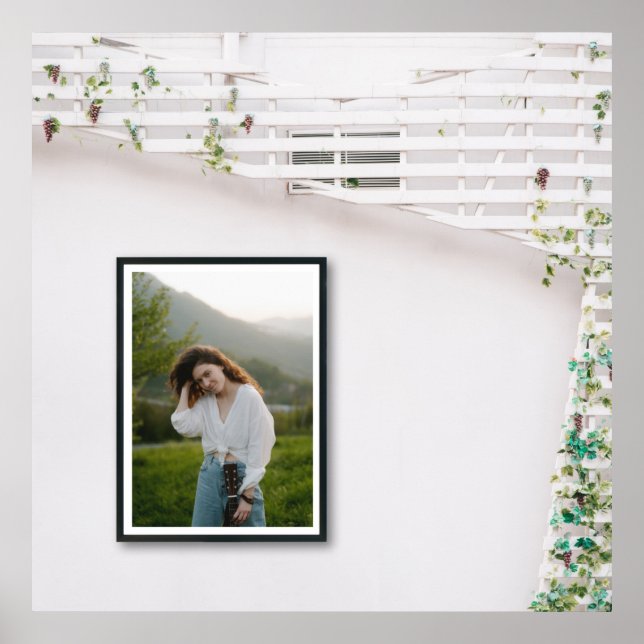 poster de design photo Zazzle (Devant)