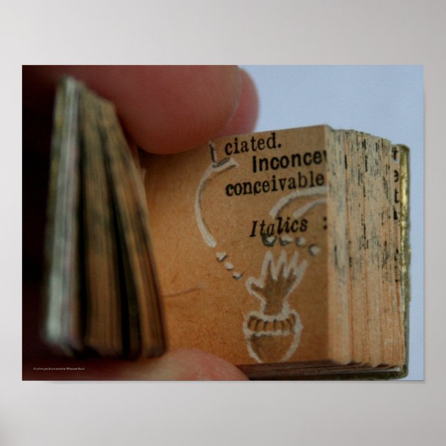 Poster de dessin à la main du livre DicofrAngle (Devant)