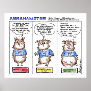 Poster de dessin Abrahamster 3 Panneau Imprimer