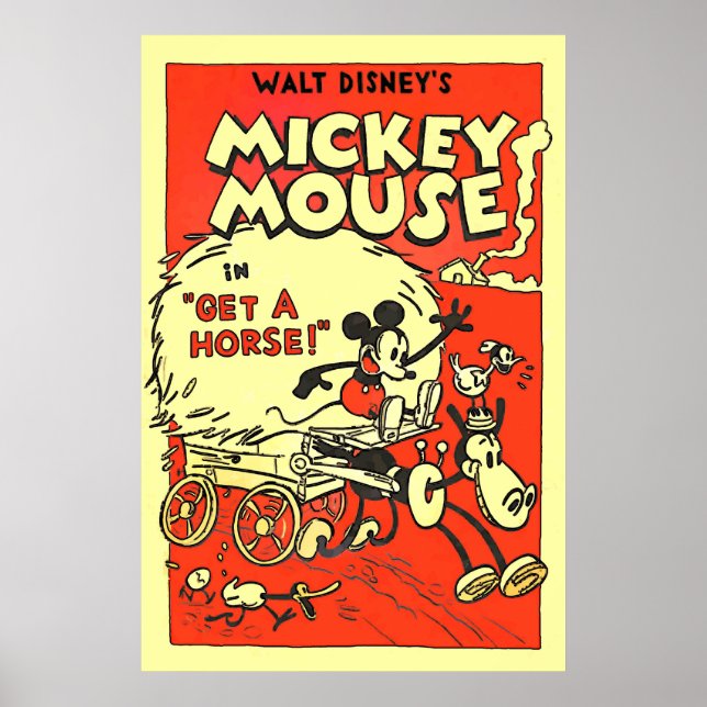 Poster de dessin vintage (Devant)