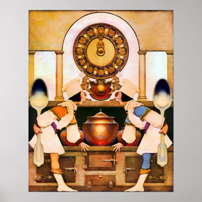 Poster de deux pâtisseries (Devant)