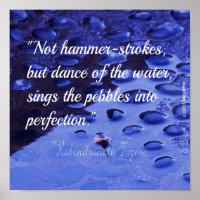 Poster de devis inspirant de persévérance