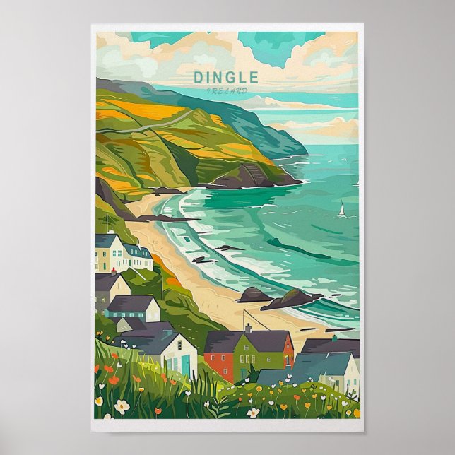 Poster de Dingle Irlande (Devant)