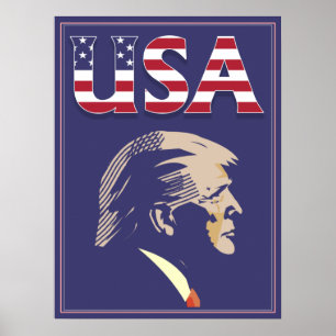 Poster de Donald Trump