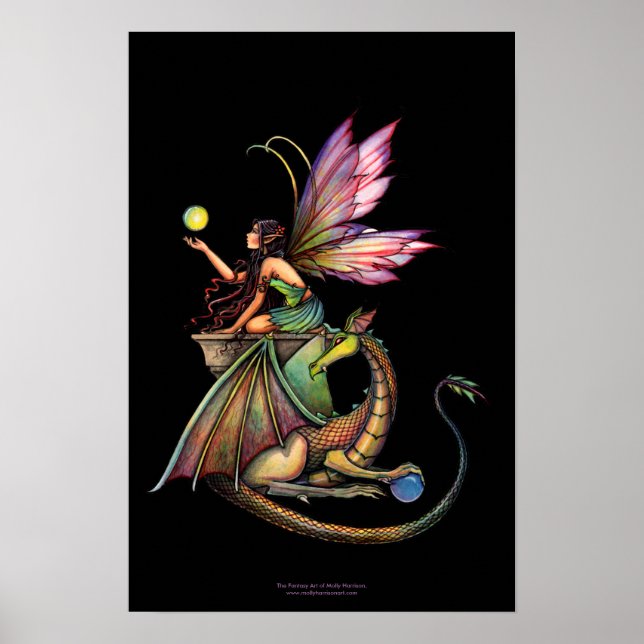 Poster de Dragon's Orbs Gothic Fairy Dragon (Devant)