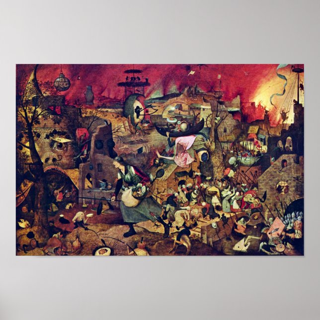 Poster De Dulle Griet De Bruegel D. (Devant)