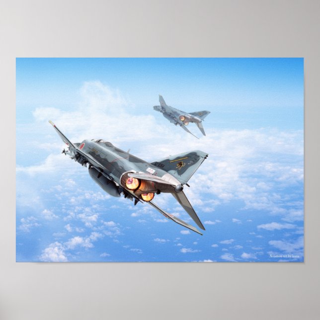 Poster de F-4E Phantom II / F-4EJ (Devant)
