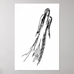 Poster de femme Ghoost