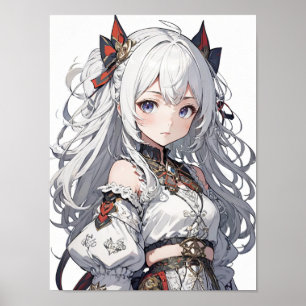 Poster de fille Anime