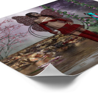 poster de fille fée