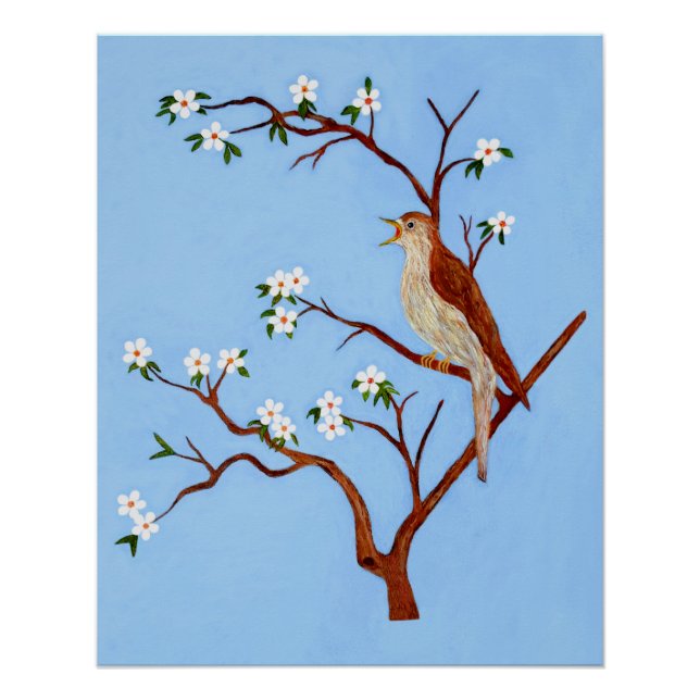 Poster de finition brillant Nightingale (Devant)