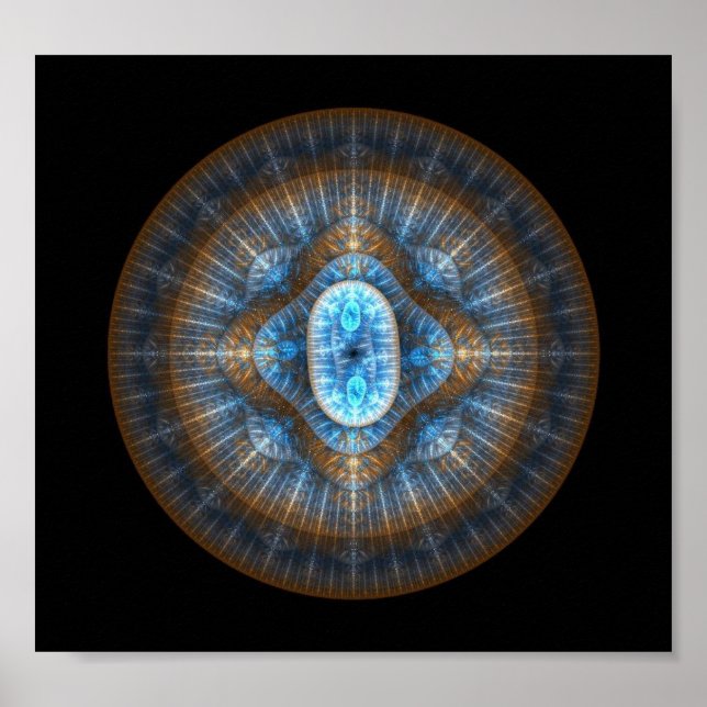 Poster de flamme inca (Devant)