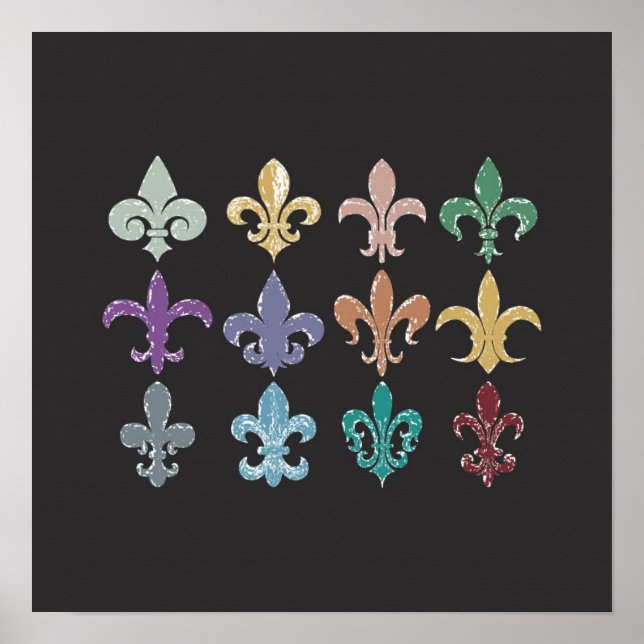 Poster de fleurs (Devant)