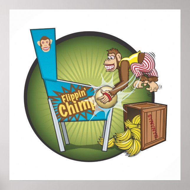 Poster de Flippin' Chimp (Devant)