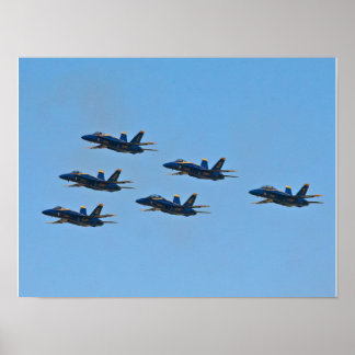 Poster de formation Blue Angels Delta