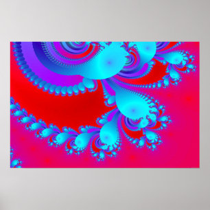 Poster De fractale étrange