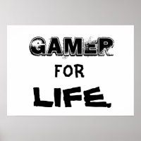 Poster de Gamer for Life