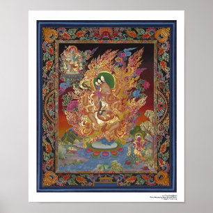 Poster de Ganesh à quatre armes