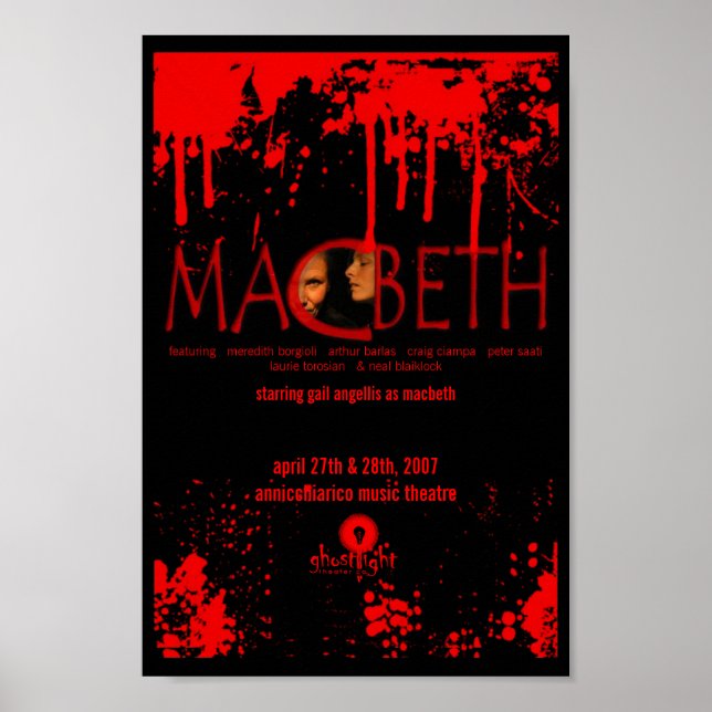 Poster de Ghostlight Macbeth (Devant)