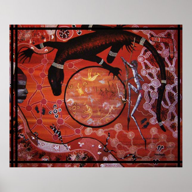 Poster de Goanna Dreaming (Devant)