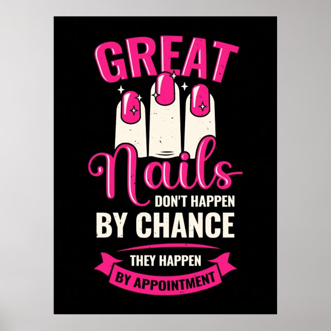 Poster De Grands Nails Se Produisent Par Nomination (Devant)