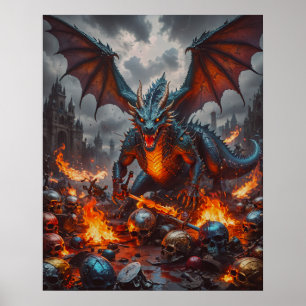 Poster de guerre Dragon