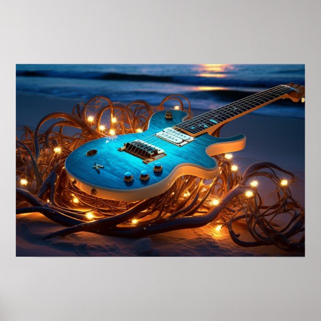 Poster de guitare (Devant)