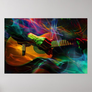 Poster de guitare