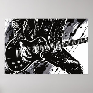 Poster de guitare