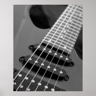Poster de guitare